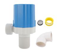 Garosa Válvula de Control de Nivel de Agua Automática de 1 Pulgada Válvula de Flotador Incorporada para Tanques de Agua Piscina Ganado Calentador Solar Hidroponía Recarga Automática No (Entrada