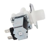 Garosa Válvula de Entrada de Agua Solenoide, G1/4in NC AC220V | Operación eléctrica normalmente cerrada, rosca de una sola dirección, cuerpo de plástico, rango de 0-80 ℃, componente del