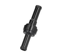 Garosa Válvula de Retención Antirretorno, Válvula de Retención de PVDF con Resorte Unidireccional con Cuerpo de Nailon y Caucho Flúor para Sistemas de Fluidos y Aplicaciones Neumáticas (5/16'')