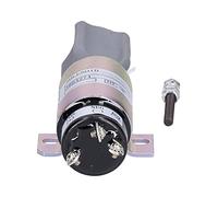 Garosa Válvula Solenoide de Cierre de DC24V, Válvula de Parada de Motor de Acero con OEM -3933-24/3864274, Fácil Reemplazo para Excavadora E70B