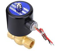 Garosa Válvula Solenoide de ZQDF-15, Latón Industrial, Normalmente Cerrada, 15 Mm, para Aplicaciones de Aire, Gasóleo (AC110V)