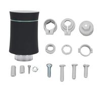 Garosa Válvula Termostática Inteligente para Radiador, Válvula Termostática Programable con Pantalla LCD con Control de Voz por Aplicación, Múltiples Modos, para de Calefacción (Black)