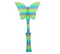 Garosa Varita de Tarjeta de Crédito Impresa en 3D, Soporte Retráctil para Pagar con Grifo para Niños y Adultos, Forma de Ala Verde, 10,2-13,4 Pulgadas