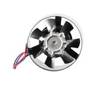 Garosa Ventilador de Conducto de Metal para Cocina, Extractor de Ventilación Redondo con Rendimiento Silencioso, Eliminación Eficiente de Humo y Olores para una Mejora Elegante del Hogar (4 pulgadas)