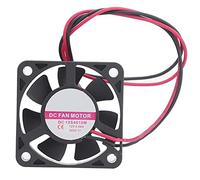 Garosa Ventilador de Enfriamiento de CC Pequeño de Plástico 12V 0.09A IP67 Motor de Disipación de Calor de Resistencia de Alta Temperatura de Baja Temperatura