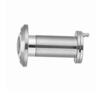 Garosa Visor de Puerta con ángulo de Visión Amplio de 200 Grados, Mirilla de Latón para el Hogar, la Oficina y el Hotel, 16 Mm de Diámetro, 35-60 Mm de Espesor de Puerta (Cepillado)