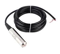Garosa YB-2J-F Transmisor de Nivel de Líquido 4-20 MA Cable de 5 M Sensor de Nivel de Agua 12-32 VCC con Sonda de Acero Inoxidable IP68 304 para Monitoreo de Tanques de Agua (0-1m)