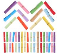 GAROZATION 100 Rollos de Papel para Escribir Deseos, Pergaminos Mini de Colores Decorativos, Papel Grueso para Botellas Deseos, Artesanía y Manualidades, Pack de 100 Piezas