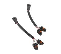 GAROZATION 2 Piezas Arnés de Cableado para Faros Delanteros Diseño Resistente al Calor y Conexión Segura, Material Plástico y Aleación para Bombillas de Coche 9006 Hb4