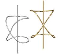 GAROZATION 2 piezas Clips Vintage Metal para Pelo Horquillas Moños Palillos Chinos Pelo Accesorios Elegantes para Mujer Boda y Fiesta Colores Plata