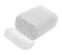 GAROZATION 200 Hisopos de Algodón para Bebés con Doble Cabezal Elíptico y Espiral, Cuidado de Heridas y Limpieza del Ombligo, Algodón Blanco Seguro y Práctico