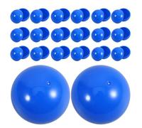 GAROZATION 25 Bolas de Lotería de Plástico Huecas para Sorteo, 3 Cm, Color Azul, Reutilizables y Ligeras, Accesorios para Juegos y Fiestas, Ideales para Rifas y Eventos Sociales
