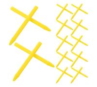 GAROZATION 30 Unidades Varilla Químicos de Plástico para Tubos Molienda a Amarillo de Cónicos de 1.5ml, Resistente Ajuste Preciso para Preparación Bioquímica y Aplicaciones Científicas