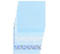 GAROZATION 7 Piezas Resistentes y Fáciles de Cortar de Tela de Algodón Cuadrados de 25x25 Cm para Patchwork para Manualidades y Costura Casera