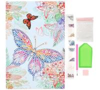 GAROZATION Álbum de Fotos de Gemas DIY Resina y Accesorios, Libro Ilustrado para Decoración del Hogar y Obsequio Maravilloso para Familias y Amigos