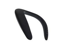 GAROZATION Altavoz de Cuello Inalámbrico Micrófono y Sonido Estéreo Envolvente para Viajes y Deportes Diseño Ergonómico Batería Recargable Color Negro