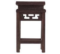 GAROZATION Base de Madera para Maceta Ligera y Práctica, Soporte Pequeño para Jarrón Estilo Chino, Estante Antiguo para Decoración de Escritorio o Dormitorio Estilo Varios Estilos