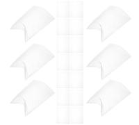 GAROZATION Bolsa de Burbujas Pequeña 10x15 Cm 100 Piezas Doble Pared Transparente para Embalaje y Almacenamiento, Protección Antiimpacto para Mudanzas y Pequeñas Empresas