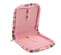 GAROZATION Bolsa de Costura para Almacenamiento de Crochet, Organizador Portátil para Accesorios de Tejido, Estuche Compacto para Herramientas de Costura y Ganchillos, Bolsa Ligera