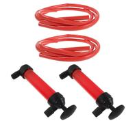 GAROZATION Bomba Manual de Succión de Leche para Cabras y Vacas Tubos, Fácil de Limpiar, Adecuado para Granjas y Establos, Material Abs y Metal, Paquete de 2 Piezas
