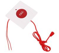 GAROZATION Botón de Llamada de Emergencia para Pacientes Mayores Montaje en Pared Cuerda Tirador Alarma Sos Práctica para Hogar y Hospital Activación Rápida sin Cableado Sistema de