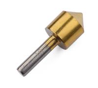 GAROZATION Brocas Avellanadoras de Acero Rápido para Chaflán y Procesamiento Cónico Juego de 5 Incluye Tamaños 6mm a 19mm, Adecuado para Cortar Agujeros en Placas Aislantes y Acero
