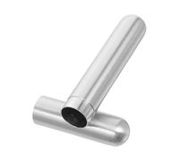 GAROZATION Caja Humidor Metálica para Cigarro Individual de Acero Inoxidable Estuche Ligero Compacto para Transporte en Bolsillo