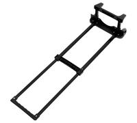 GAROZATION Carrito de Mano Plegable Ligero con Asa Telescópica Ergonómica, Estructura de Aleación de Aluminio Resistente, sin Bolsa, Adecuado para Compras, Viajes y Transporte Doméstico