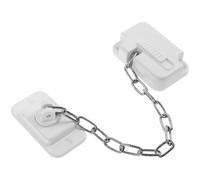 GAROZATION Cerradura de Seguridad para Puerta Interior Cadena de Fundición y Función de Bloqueo para Impedir Que Mascotas Salgan y Abran