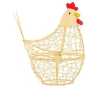 GAROZATION Cesta Práctica Forma de Hierro de para Huevos para Almacenamiento en Cocina y del Hogar