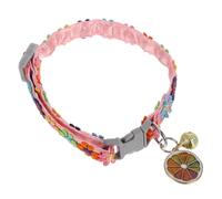 GAROZATION Collar elástico de poliéster con Flores de Encaje para Gatitos y Perros, diseño Chic y cómodo para Mascotas en sesiones fotográficas