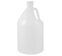 GAROZATION Cubo de Plástico de Color Claro con Tapa y Asa Ergonómica, Jarra de 4 litros, Recipiente de Líquido Seguro y Portátil para Camping, Senderismo y Almacenamiento de Reutilizable