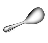 GAROZATION Cuchara para Arroz de Acero Inoxidable 304 Resistente Aceite para Uso Doméstico en Cocina y Hoteles, Utensilio Práctico y Económico para Servir