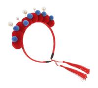 GAROZATION Diadema De Ópera Con Borlas Para Actuaciones Roles Accesorio De Cabello Estilo Chino Para Mujeres y Niñas Diseño y Cómodo