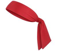 GAROZATION Diadema Deportiva Roja de Fibra de Poliéster Resistente al Lavado y Absorbente para Sesiones de Yoga y Fútbol al Aire Libre