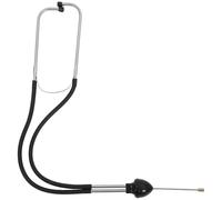 GAROZATION Estetoscopio Automotriz Herramienta Ligera para Detección de Ruidos en Motor, Acero Inoxidable y Goma para Reparaciones Automotrices y Mantenimiento de Cilindros