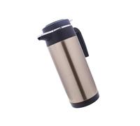 GAROZATION Hervidor Eléctrico de Agua para Coche de 1200ml en Acero Inoxidable Seguro y Saludable Función Antiquemaduras Adecuado para Viajes