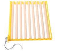 GAROZATION Incubadora Totalmente Automática para Huevos de Gallina Bandeja Giratoria de Plástico para 56 Huevos, Tamaño Pequeño, Voltaje Ac220v, Uso Doméstico para Granja y Rancho