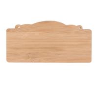 GAROZATION Letreros en Blanco de Madera para Colgar, Placa sin Terminar para Manualidades, Letrero de Bricolaje para Tiendas y Decoración Vintage