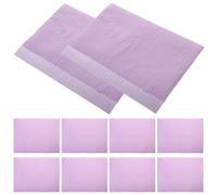 GAROZATION Manteles Individuales Impermeables para Manicura Toalla Desechable No Tejida Cojín para Mesa 125 Hojas Color Morado Uso para de Uñas y Cuidado Personal