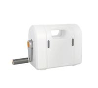 GAROZATION Máquina Cortadora de Papel Diy, Plástico Blanco, Fácil de Operar Tapete de Repujado y Dos Placas Estándar, Adecuado para Manualidades y Scrapbooking