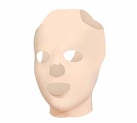 GAROZATION Mascarilla Reafirmante Facial de Nylon para Mujer Diseño Beige, y Antideslizante, Adecuado para Usar mientras Duermes