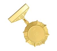 GAROZATION Medalla Condecorativa Metálica Ligera Para Uniforme y Disfraces Insignia De Honor Para Celebraciones Medalla De Graduación y Premios Para Estudiantes Accesorio Para Hombres y