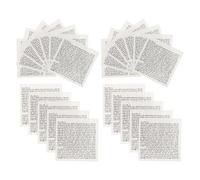 GAROZATION Mezuzah Scroll Pergamino para Puerta con Bendiciones Hebreas Sagradas Decoración Judía para Hogar Kosher Resistente al Desvanecimiento Adorno Religioso para Protección y Bendición