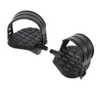 GAROZATION Pedales de Ciclismo Indoor Antideslizantes 1 Par de Plástico para Bicicleta Estática, Accesorios para Ejercicio en Casa y Gimnasio