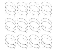 GAROZATION Pendientes de Aro Finos 100 Unidades para Hacer Pendientes y Accesorios de Manualidades para Mujer