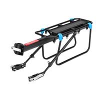 GAROZATION Portaequipajes Trasero para Bicicleta con Cierre Rápido y Guardabarros de Aleación de Aluminio Resistente para Carga de Maletas Mochilas y Cestas Compatible con Bicicletas