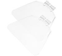 GAROZATION Protectores Oculares Fácil Instalación de Plástico 2 y Protección contra Polvo y Escombros para Amoladora de Banco para Esmeriladora