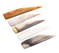 GAROZATION Pulidor de Ágata Natural 5 Piezas Cortador y Bruñidor para Pulir y Abrillantar Herramientas Manuales para Artesanía y Fabricación de Joyas Color Color Aleatorio Estilo Aleatorio