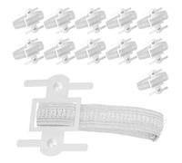 GAROZATION Pulseras Elásticas para Muñeca Flores Falsas, 12 Unidades, Banda Elástica Ajustable Puntas Plegables para Bodas, Damas de Honor y Accesorios Diy, Ligereza y Comodidad